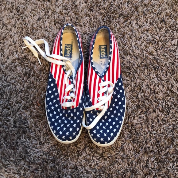 american flag keds